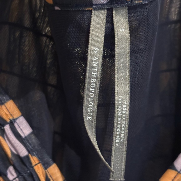 Anthropologie Mesh V Neck Tank Top Size Small - Picture 4 of 5